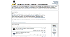 Desktop Screenshot of linuxstudiopro.com